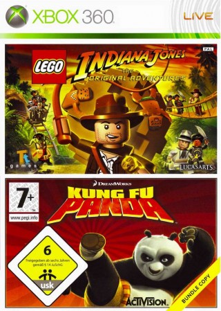 Lego Indiana Jones+Kung Fu Panda